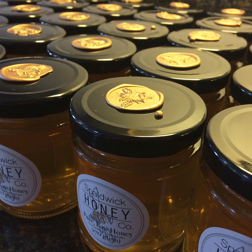 Jars of spaldwick honey co honey